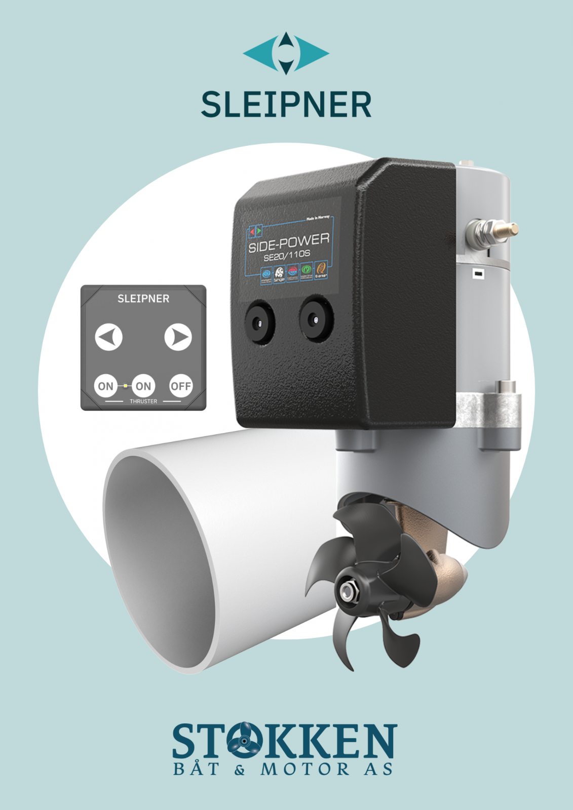 Side-Power Thruster Systems Baugpropellpakke